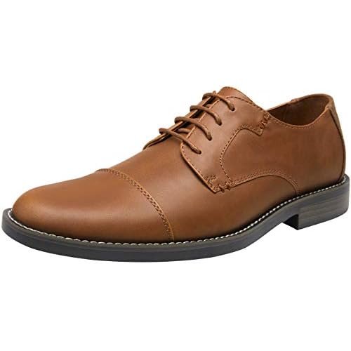 Jousen Men's Dress Shoes Retro Casual Dress Shoes for Men