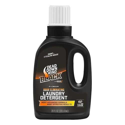 DEAD DOWN WIND BLACK Premium Unscented Laundry...