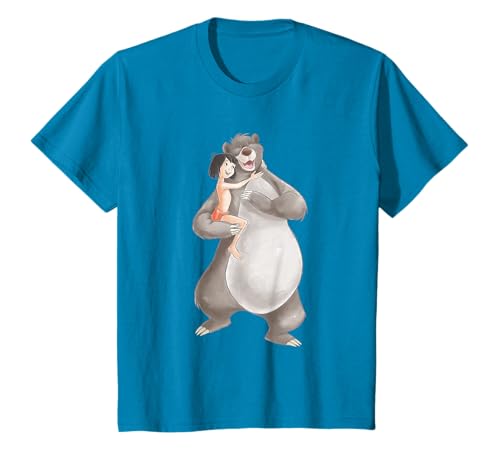 Jungle Book Watercolour Balu And Maugli T-Shirt