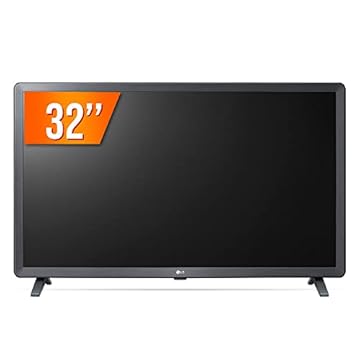 Smart TV LED 32" HD LG 32LQ621CBSB.AWZ - IA LG ThinQ, Alexa built-in