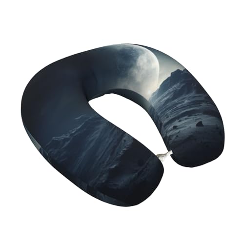 Almohada de cuello de espuma viscoelástica para viaje miniatura 2