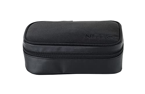 Nitro 2018 Pencil Case 21x10x6.5cm, Tough Black, 21 x 10 x 6,5 cm, Pencil case - Image 4