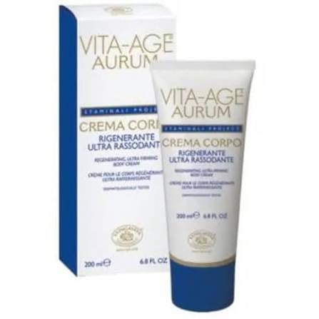 Bottega di Lungavita - Vita-Age Aurum - Crema ultra rassodante per il corpo, 200 ml, confezione da 2