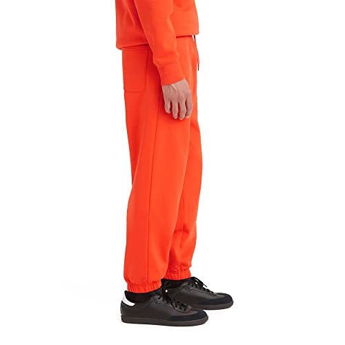 Image of Levi's Men's Seasonal Sweatpants, Tangerine Tango, X-Small