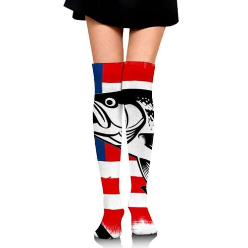 Dress Decor Knee High Stockings Fashion Compression Socks Breathable Socks