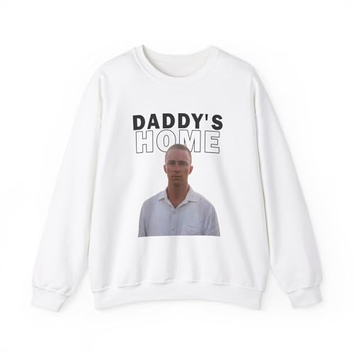 Daddys Home Drew Sweater Starkey Sweatshirt White