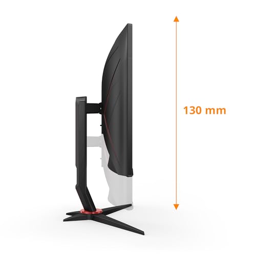 Image of AOC Bk Computer Monitor 68.6 Cm (27 inch) 1920 X 1080 Pixels Full, W129023851 ((27) 1920 X 1080 Pixels Full Hd Led Black, Red)