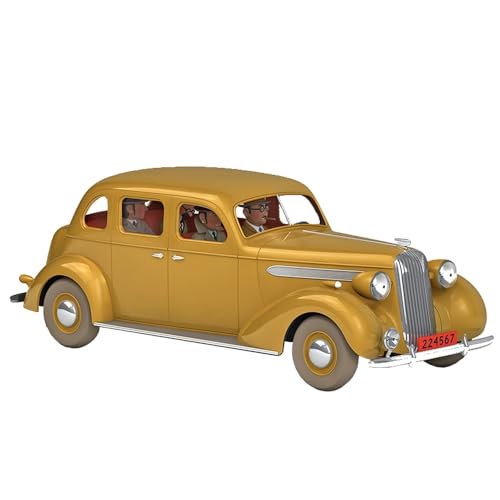 Tintin Voiture de Collection, la Conduite intérieure Beige Nº36 1/24 (2020)