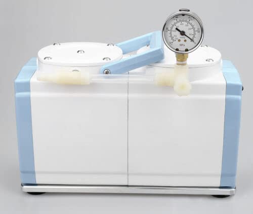 220V GM-1.0A Lab Oil Free Diaphragm Vacuum Pump Dual Head 60L/min