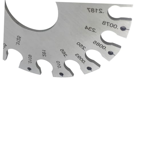 Welding Gage Tool Wire Gauge Metal Thickness Gauge for Weld Inspection miniatura 6