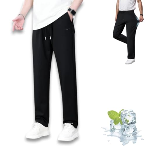 Aerostrides - Pull on Waffle Stretch Casual Pants, Aerostrides Pants Men, Ultra Stretch Breathable Casual.