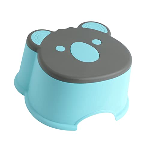 VOSAREA Cute Foot Stool Boys and Girls Chairs for Toddlers Non-Skid Comfortable Plastic Bench