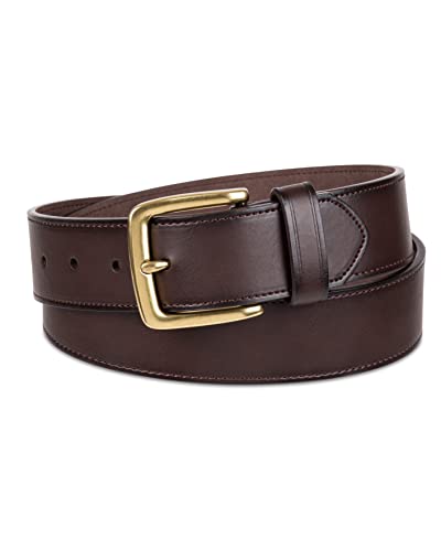 Image of Amazon Essentials Men's Raw Edge Jeans Belt