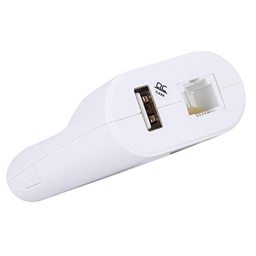 Queen.Y External Print Server,High Speed USB Printer with Multiple Computer Sharing,Network Print Server Adapter Support Automatic line Printing
