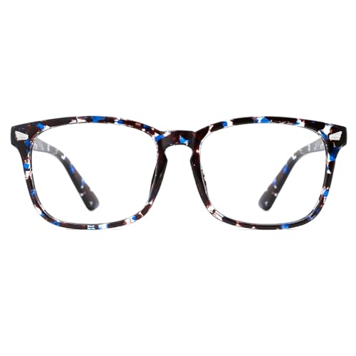 TIJN Blue Light Blocking Glasses Photochromic Lens Sunglasses Anti Eyestrain and UVA/UVB for Women and Men