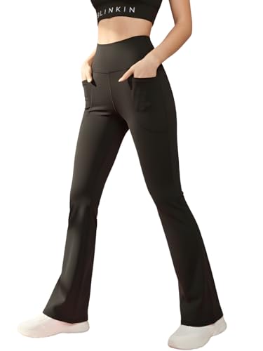 BLINKIN Flared Gym Pants for Women's Workout - The Ultimate Yoga ...