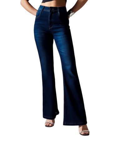 Image of Miss Chase Women's Skinny High Rise Cropped Stretchable Denim Jeans