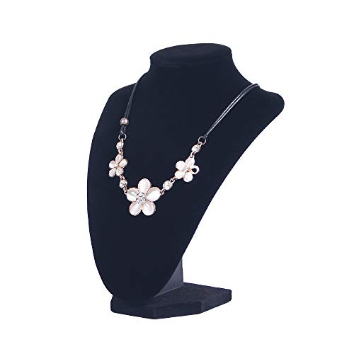 Coward 9" Black Velvet Necklace Stand for Show Jewelry Display Holder