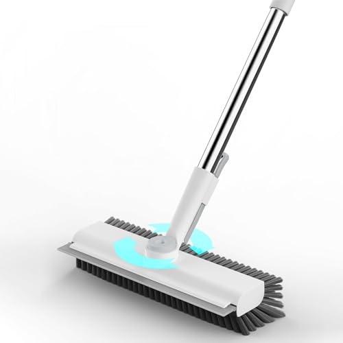 FOLAI Fugenbürste mit langem Stiel,Boden-Scheuerbürste 2 IN...