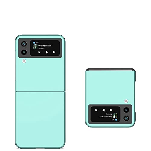 Housse antidérapante pour Samsung Z Flip4 protection bleu ciel
