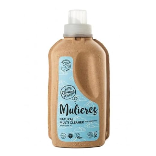Mulieres Natural Organic Pure multirengörare utan doft, utan doft