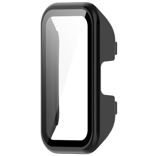 Protector Huawei Band 10 de vidrio templado y carcasa completa PC 6