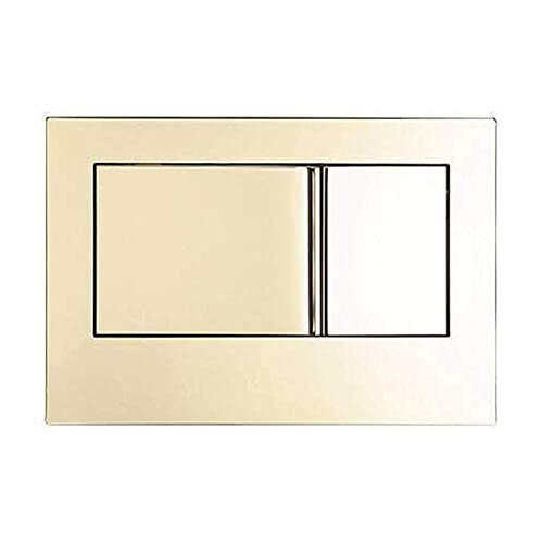 Image of KOHLER Bevel Faceplate Flush Actuator for Inwall Tank, French Gold
