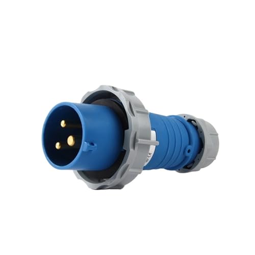 Conector industrial impermeable IP67 de 3 pines 32A miniatura 1