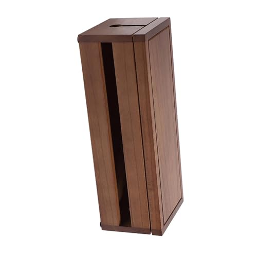 Boîte de rangement pour câble en bois et cache-prise de données