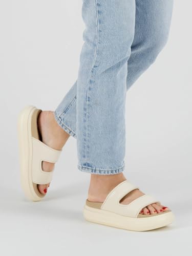 Image of REEF Cushion Bondi 2 Bar Women's Slide Sandal, Lightweight and Supportive Footbed, Water Friendly
