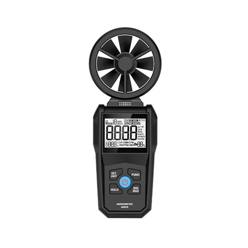 AM610 ポータブルデジタル風速風速計風速計ハンドヘルド LCD 対気速度テスター風速検出器