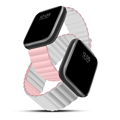 Image of GRIPP Reverser Premium Silicone Magnetic Watch Strap for 40mm /41mm /42mm, Watch Series 11 /10 /9 /8 /7 /6 /5 /4 /3 /2 /1, SE 3 /2 /1, Slim, Lightweight, Adjustable (Watch Not Included)