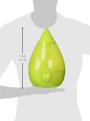 Image of Crane Ultrasonic Cool Mist Humidifier for Bedroom, Baby Nursery, Kids Room, Plants, or Office, Large 1 Gallon Tank, Filter Optional, Green