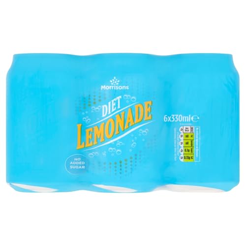 Morrisons Sparkling Diet Lemonade 6 x 330ml