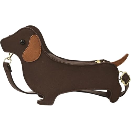 Bolso Bandolera con Forma De Perro Salchicha para Mujer Bolso Bandolera con Forma De Perro Salchicha para Mujer
