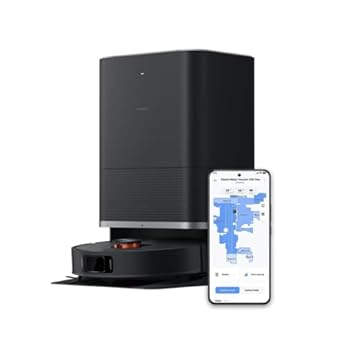 Aspirador Robo X20 Max Vacuum Xiaomi 110v Mi Robot e limpa-chão com sistema inteligente Preto