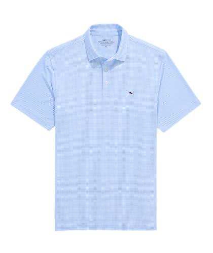 vineyard vines Men's Printed Sankaty Performance Polo