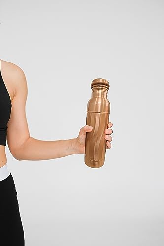 PRURA Copper Water Bottle A Leak Proof Ayurvedic Pure Copper Vessel