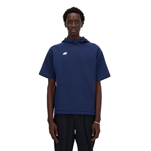 New Balance Mens Ss Fleece Bp Hoodie