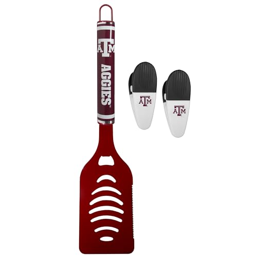 Siskiyou NCAA Texas A&M Aggies Logo Spatula/Chip Clips, One Size, Team Colors