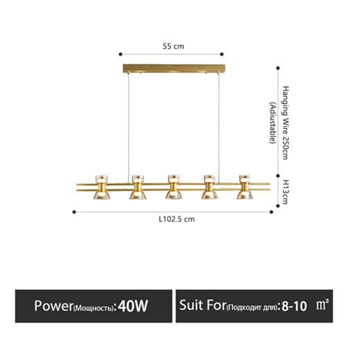 Lámpara de techo escandinava de vidrio LED para dar un toque de lujo al salón y dormitorio 2