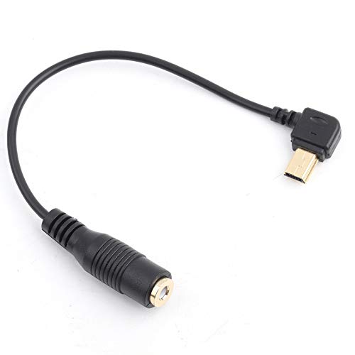 Câble Adaptateur de Microphone, Câble Adaptateur Audio Jack, Câble Micro USB Mâle à Angle...