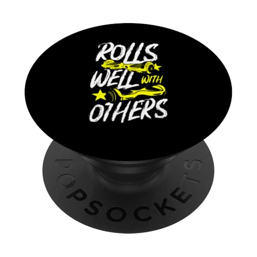 Rolls Well With Others Hoverboard Fun PopSockets Adhesive PopGrip