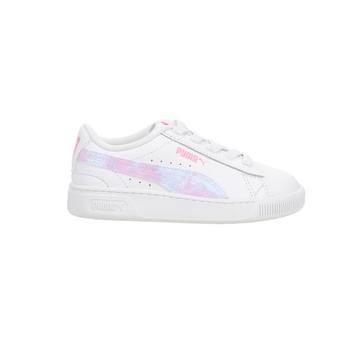 PUMA Toddler Girls Vikky V3 Cotton Candy Slip On Sneakers Shoes Casual - White