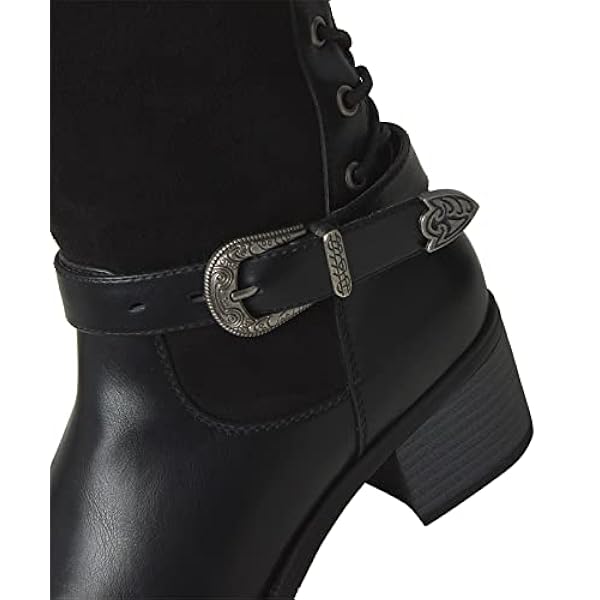 Joe Browns Botas de Gamuza Y Cuero con Cordones En La Espalda, Moda Mujer