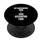 Wirtschaftsprüfungsgesellschaft Buchhalter Controller CPA Buchhalter Lustig PopSockets mit austauschbarem PopGrip