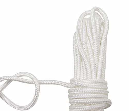 Cordón de nailon de 4 mm de alta durabilidad, cuerda de seda de 20 m resistente para costura 3