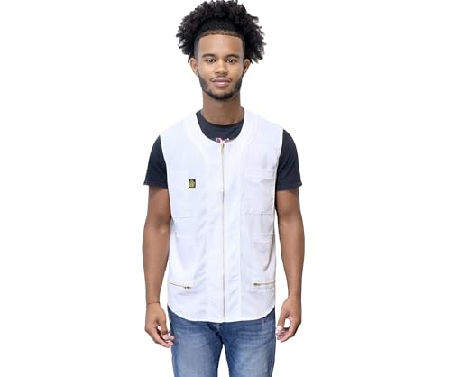 Image of King Midas Empire Barber Vest, Men's Hair Water And Water Repellent Vest For Barbers