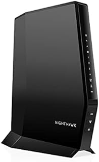 NETGEAR Nighthawk WiFi 6 Modem Router Combo (CAX30S) DOCSIS 3.1 Modem & Wireless Router, Compatible with Xfinity, Spectrum, & Cox, AX2700 (Up to 2.7 Gbps), 90-Day Internet Security Subscription