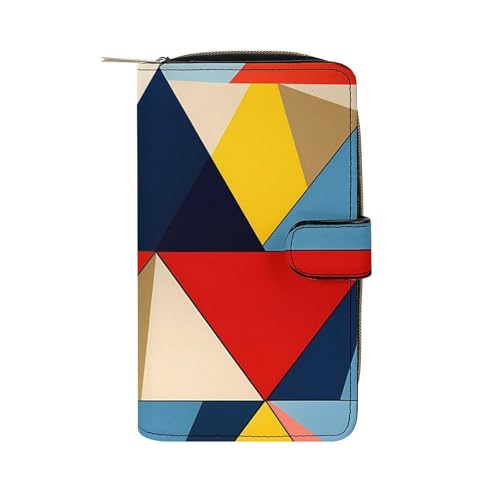 Graphic Womens Wallet Travel Long Purse Zippered Clutch Credit Card Holder for Men